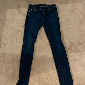 Seven for all mankind skinny jeans